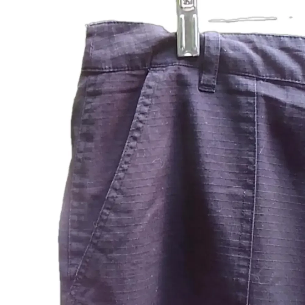2/25 Black Cotton High Waisted Casual Shorts NWOT - Picture 3 of 14